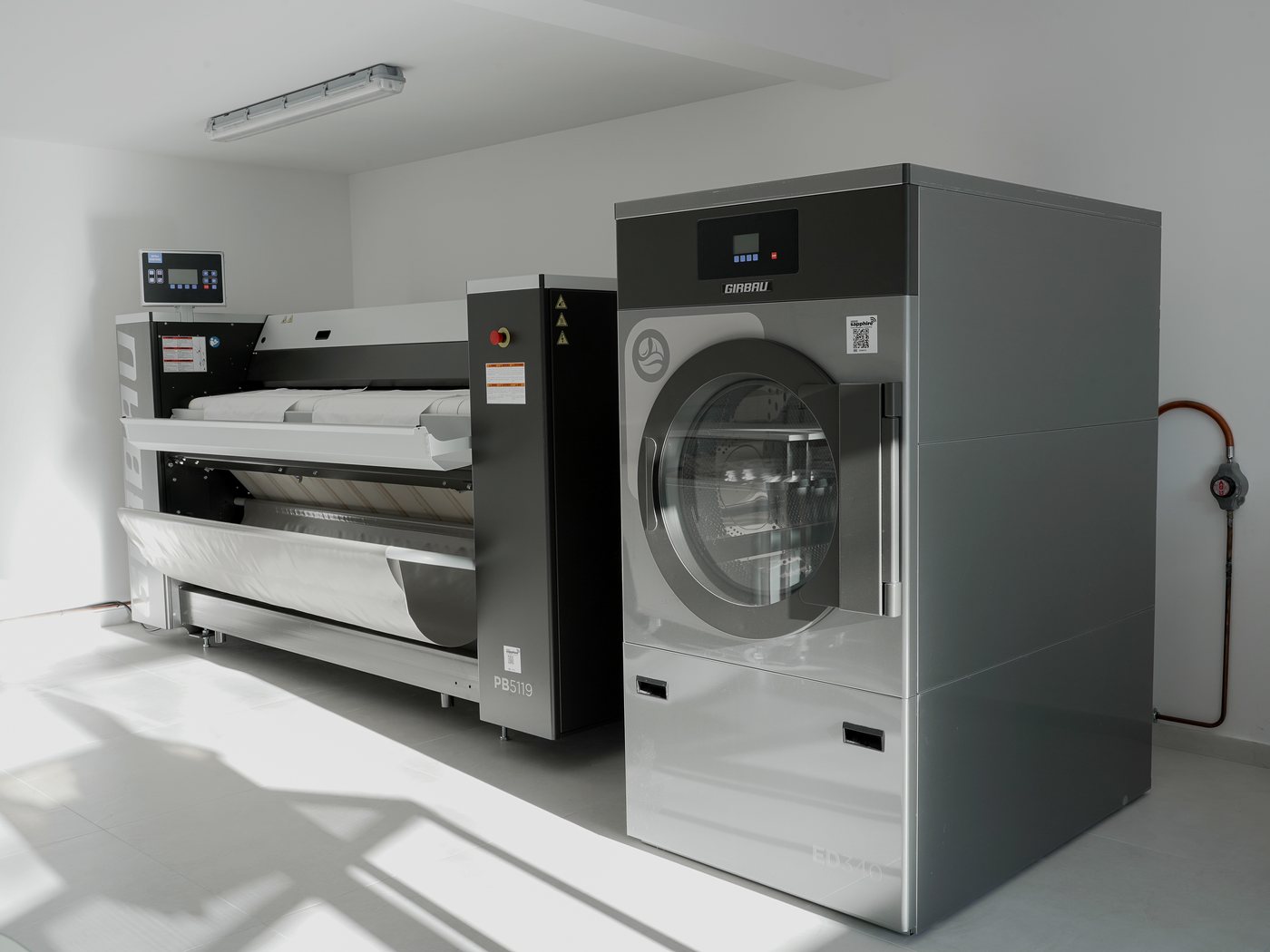 Machines à laver professionnelles de la blanchisserie